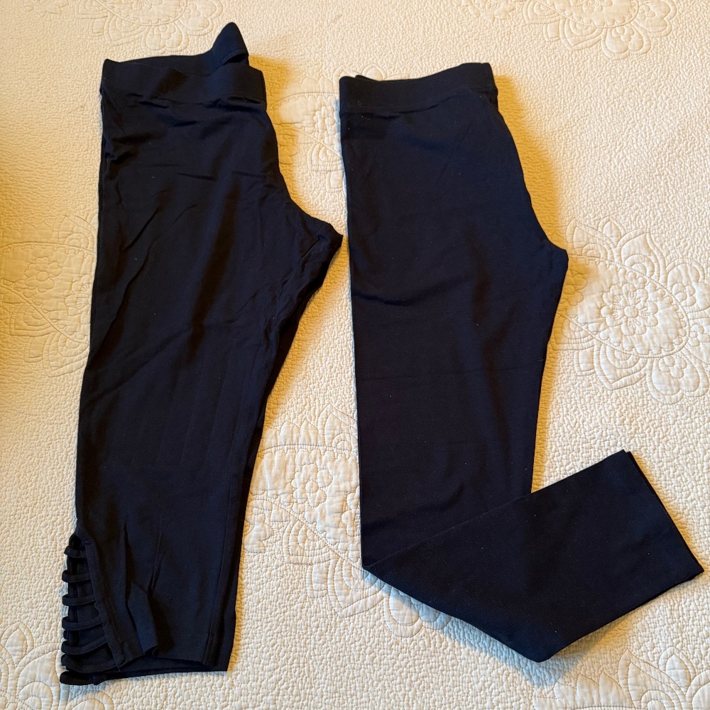 Black Leggings (2pair lot) Old Navy and Forever 21